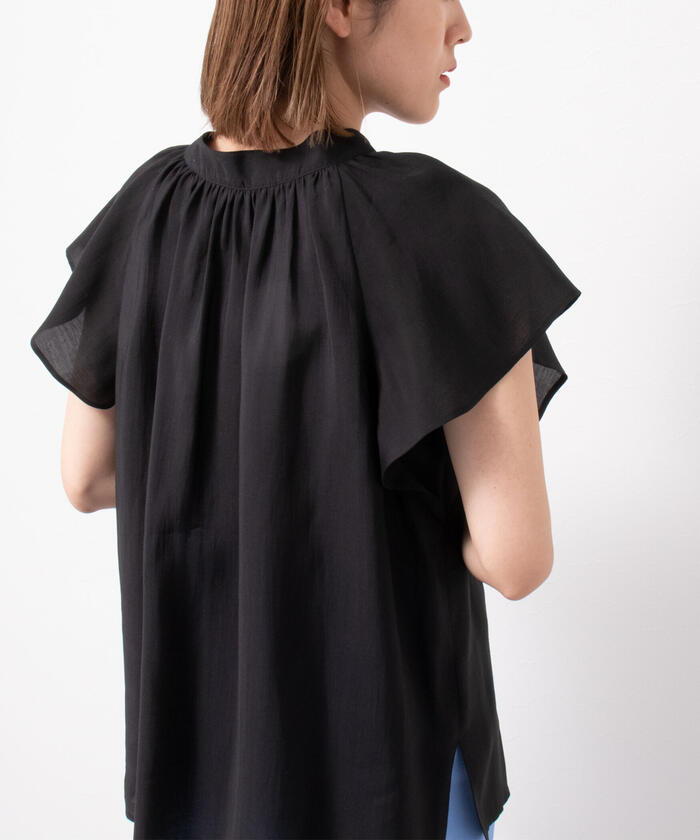 NOLLEY&#39;S - ☆新品☆ ノーリーズ　シアーローン2WAYハイネックブラウス 楽天市場】シアーローン2WAYハイネックブラウス／ノーリーズ