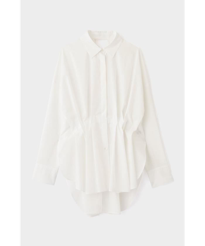 LE PHIL ✴︎SOLTEX フレアブラウス ライトブルー定価28600円美品 LE PHIL ✴︎SOLTEX フレアブラウス ライトブルー美品