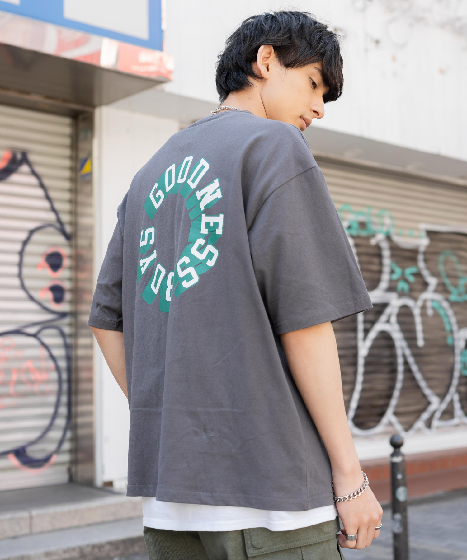 セール】Tシャツ 半袖 カットソー 白T メンズ レディース バック