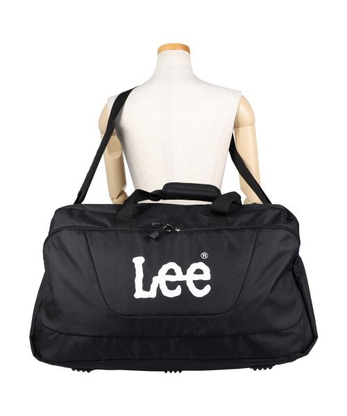 Lee リー ボストンバッグ ダッフルバッグ ショルダーバッグ メンズ レディース 43L 大容量 BOSTON BAG ブラック 黒  320－4840(504716795) | リー(Lee) - d fashion
