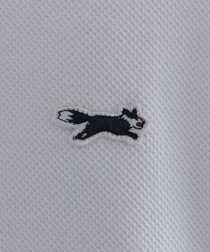 セール】*【SHIPS別注】PENNEYS: FOX ロゴ ワッペン 鹿の子 T