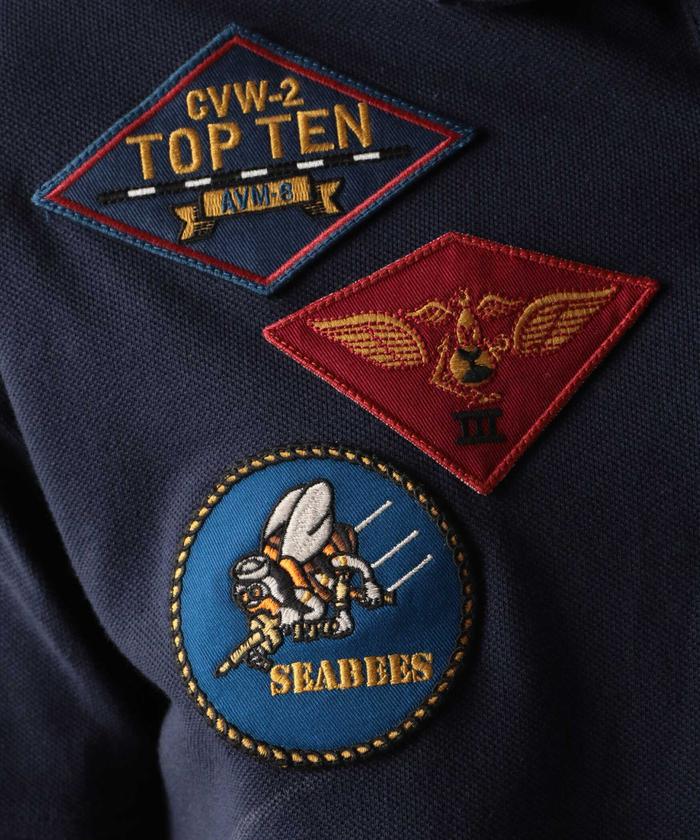 トップガン ポロシャツ/TOP GUN POLO SHIRT(504721625) | AVIREX