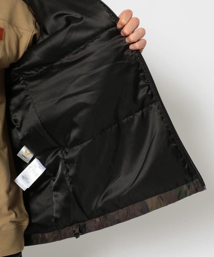 セール】《AVI－TEX》パディング ジャケット/PCU PADDING JACKET