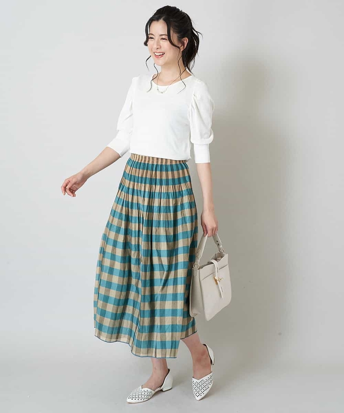 リバーシブルスカート(504669244) | オフオン(OFUON) - d fashion