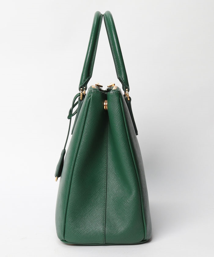 PRADA】PRADA プラダ ハンドバッグ レザー ガレリア 2WAY 鞄 PRADA】PRADA プラダ ハンドバッグ レザー ガレリア 2WAY 鞄