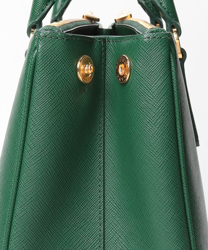 PRADA】PRADA プラダ ハンドバッグ レザー ガレリア 2WAY 鞄 PRADA】PRADA プラダ ハンドバッグ レザー ガレリア 2WAY 鞄