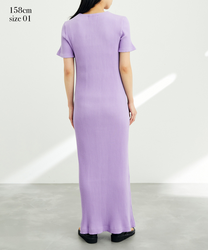 セール】【ADAM ET ROPE'】BOTANICAL DYED SUMMER DRESS セール】【ADAM ET ROPE'】BOTANICAL DYED SUMMER DRESS
