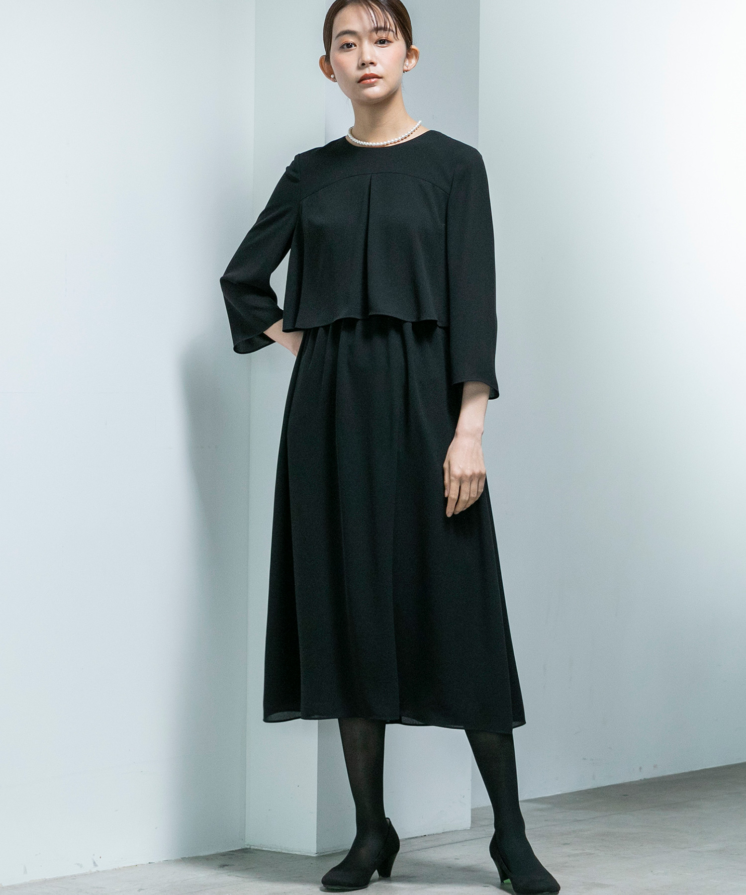 国内外の人気集結！ フォルムフォルマ form 喪服/礼服/≪洗える≫フレア forma スーツ・フォーマル・ドレス