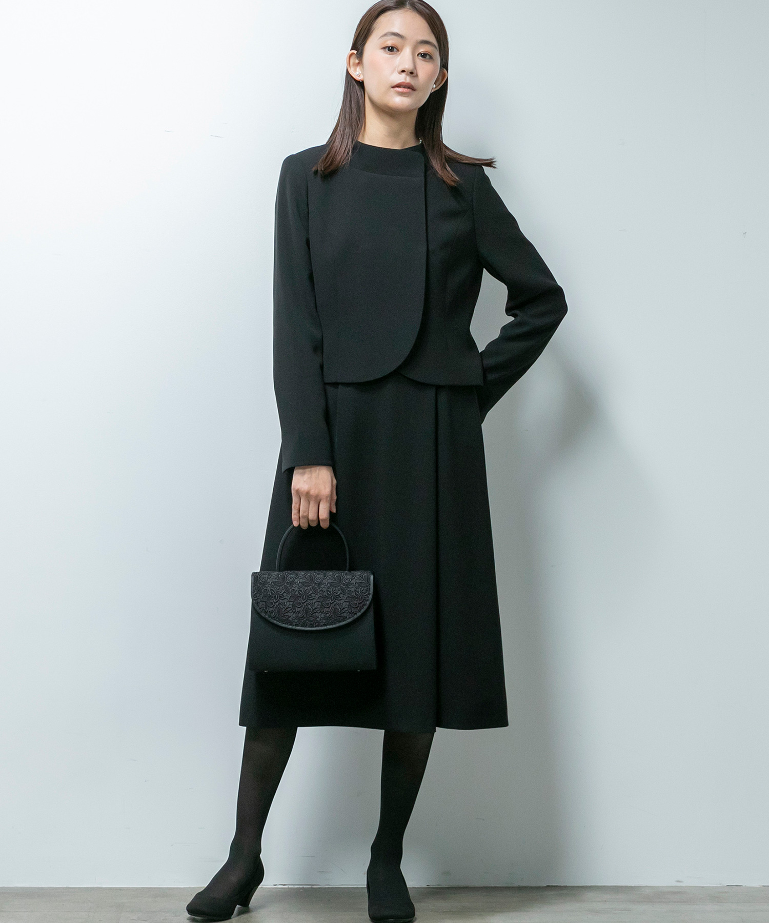 セール 50%OFF】喪服/礼服/ブラックフォーマルスーツ/ジャケット セール 50%OFF】喪服/礼服/ブラックフォーマルスーツ/ジャケット