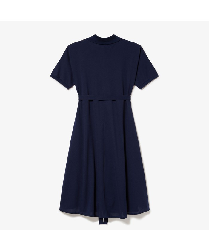 LACOSTE（ラコステ）　ワンピース　斜めボタン LACOSTE（ラコステ） ワンピース 斜めボタン - メルカリ