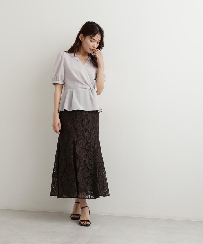 セール 50%OFF】ペイズリーマーメイドスカート(504738025 セール 50%OFF】ペイズリーマーメイドスカート(504738025