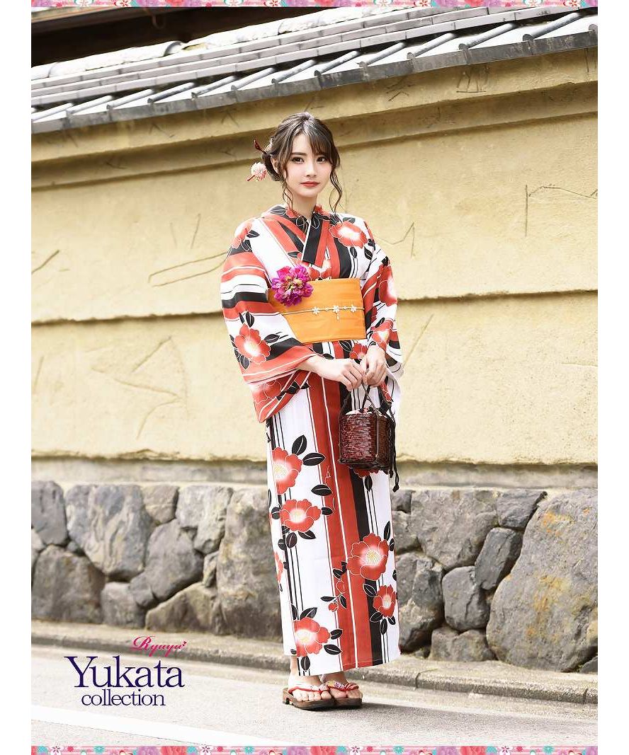 浴衣 簡単 楽ちん 赤 椿柄 セパレート浴衣 ストライプ 花柄 1人 浴衣 簡単 楽ちん 赤 椿柄 セパレート浴衣 ストライプ 花柄 1人
