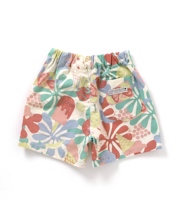 セール 22%OFF】アイス総柄ハーフパンツ 4分丈(504452188