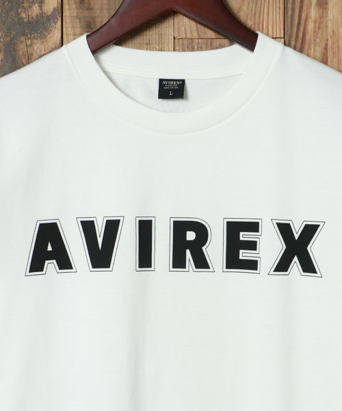 クーポン】【AVIREX/アヴィレックス】ロゴ 半袖 Tシャツ メンズ