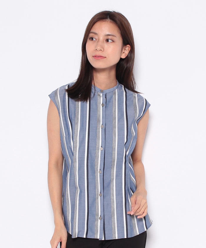 セオリーブラウス ブラウス STRIPED DOBB VIVI(504728802) | セオリーリュクス