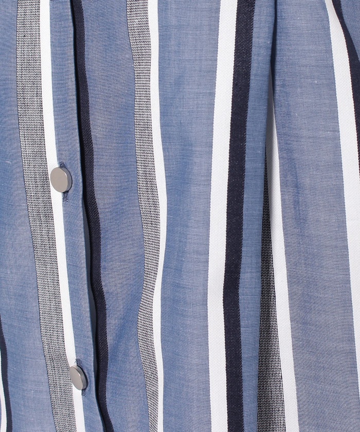 ブラウス STRIPED DOBB VIVI(504728802) | セオリーリュクス