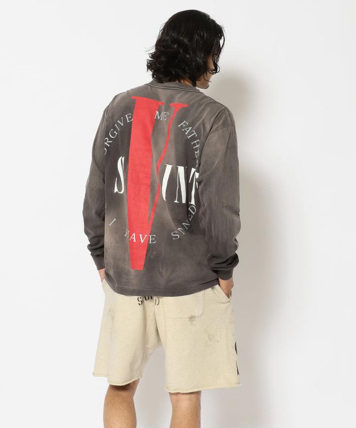 SAINT MICHAEL/セント マイケル/ロングスリーブ Tシャツ VLONE SAINT MICHAEL/セント マイケル/ロングスリーブ Tシャツ VLONE