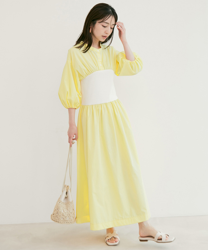 セール 70%OFF】ストライプ＆無地ビスチェドッキングシャツ