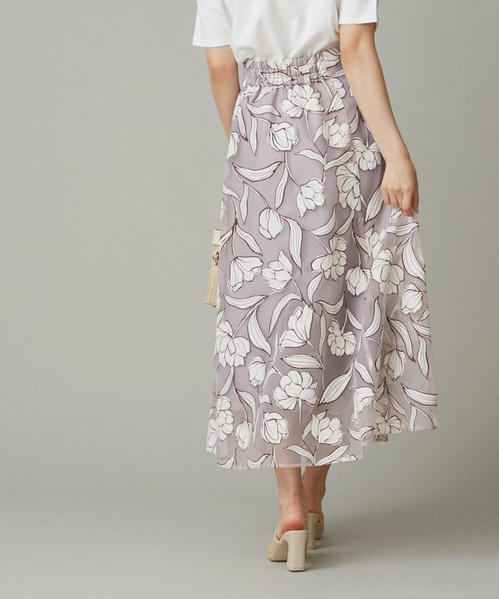 JILL STUART 花柄フリル ジルスチュアートキュロット 100