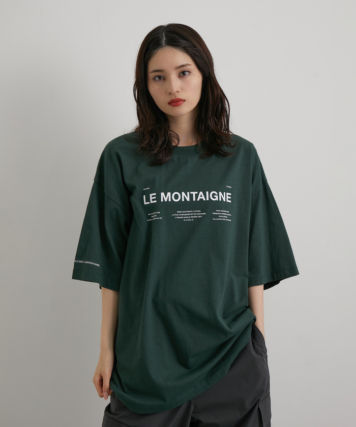 こめ×JUNRed オーバーサイズサイテイションズTee(504743627