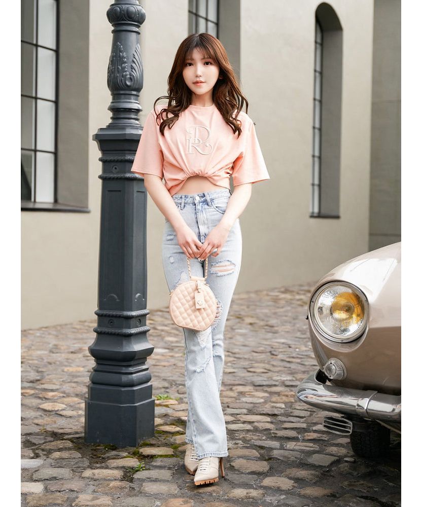 DRエンブロイダリーTシャツ(504749899) | Darich(Darich) - d fashion