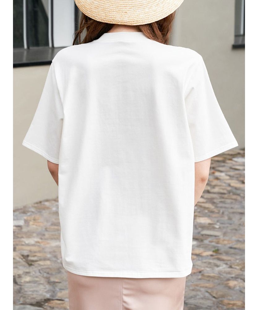 ダーリッチ Darich エンブロイダリーロゴTシャツ ホワイト DRエンブロイダリーTシャツ(504749899) | Darich(Darich) - d
