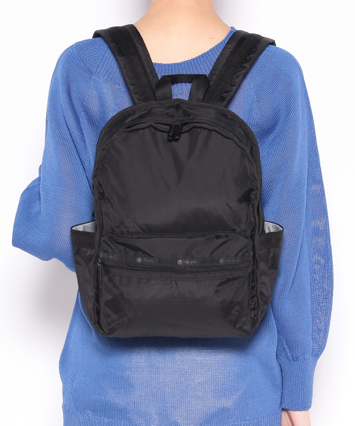 ROUTE SM BACKPACKリサイクルドブラックJP(504757764) | LeSportsac