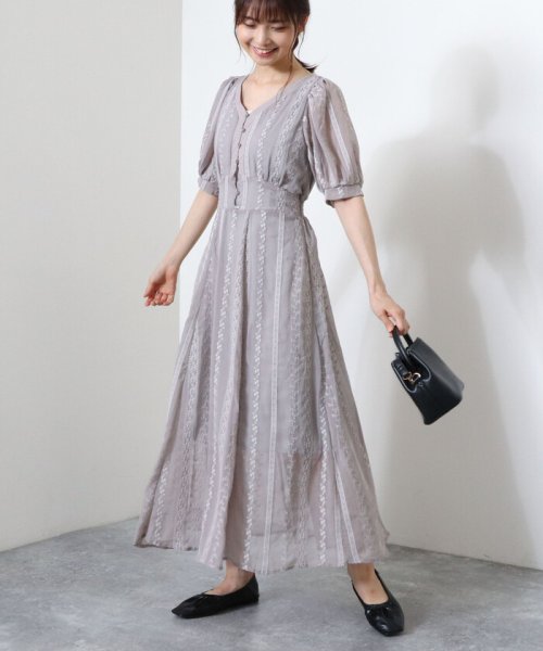 セール 刺繍レースワンピース アルシーヴ Archives D Fashion