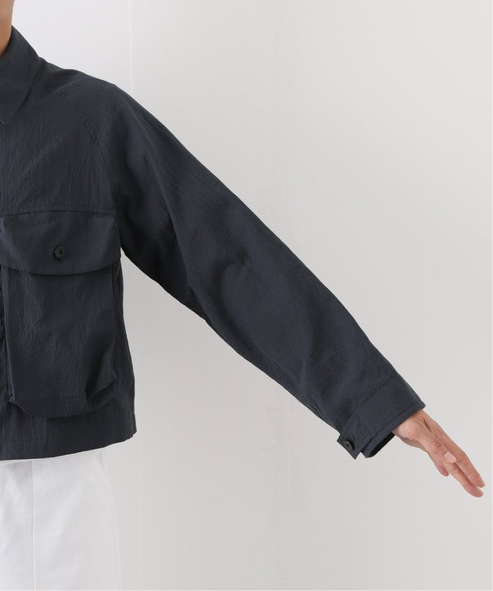 ピンク系,Mカタログギフトも! uru コットンラミージャケット 17aw ...