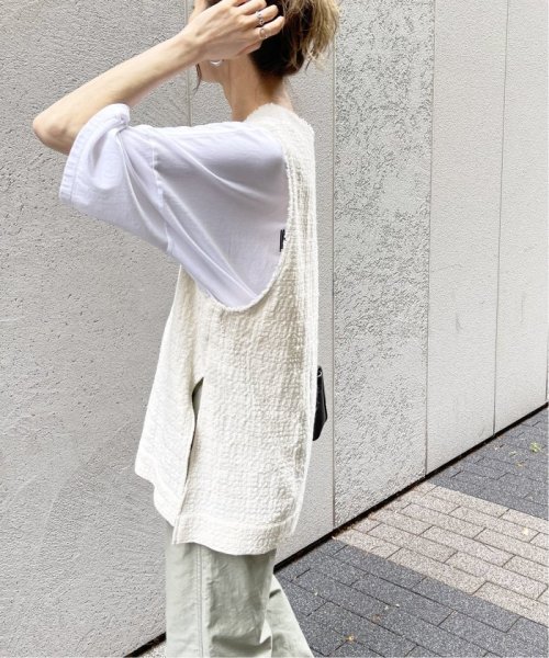Italian fabric ツイードベスト(504760227) | スピック&スパン(Spick