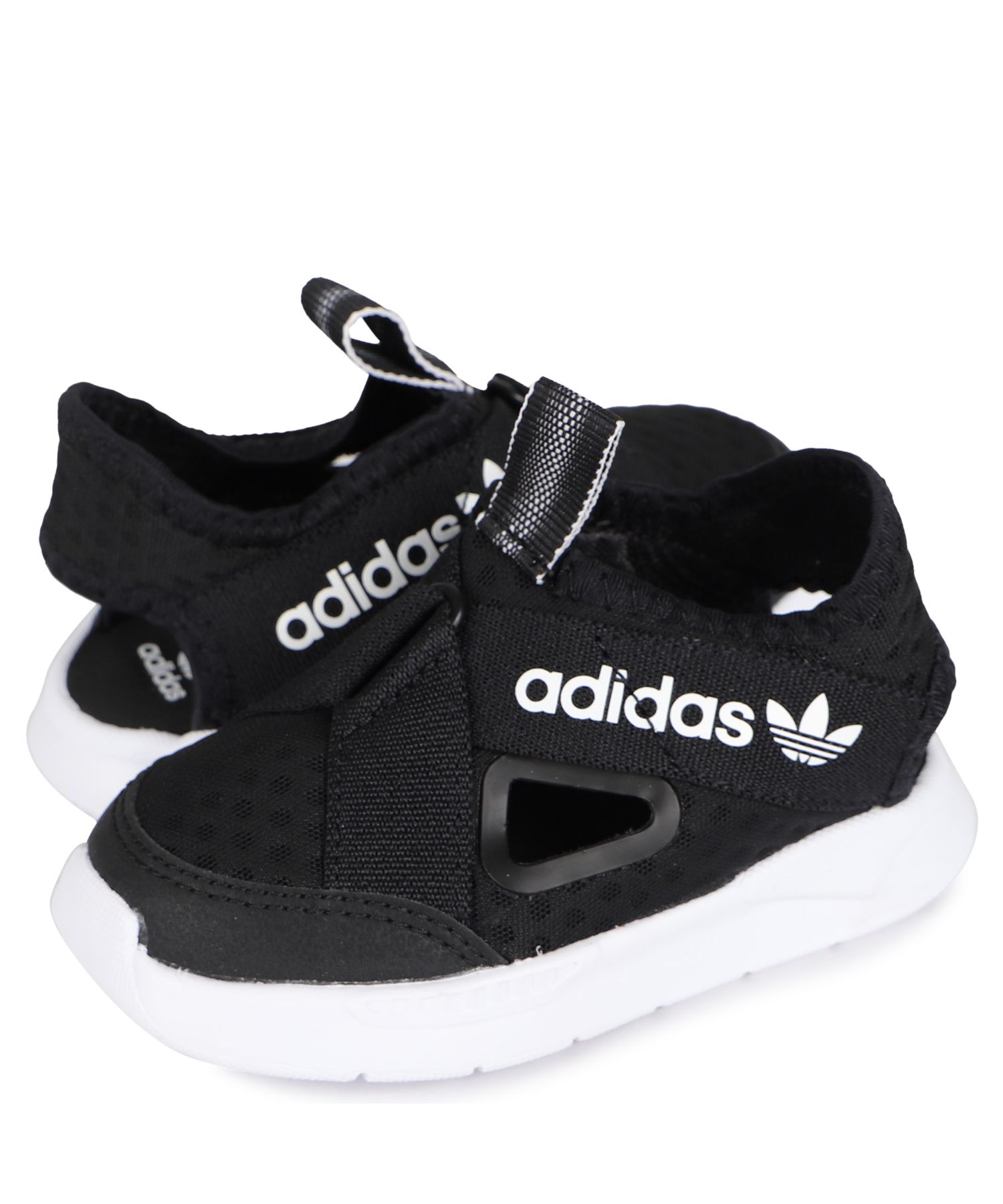 アディダス オリジナルス adidas Originals サンダル スニーカー スリッポン 360 ベビー キッズ SANDAL 360 ブラック  黒 GX0(504759295) | adidas(adidas) - d fashion