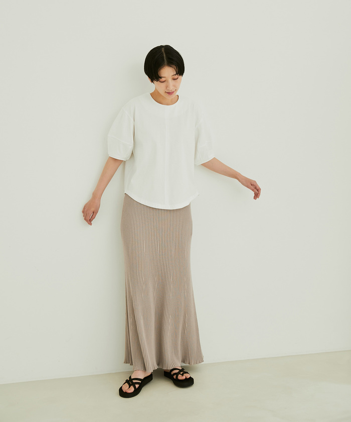 SALONadametrope☆リブニットマーメイドスカート 新品 セール 60%OFF】リブニットマーメイドスカート(504711589