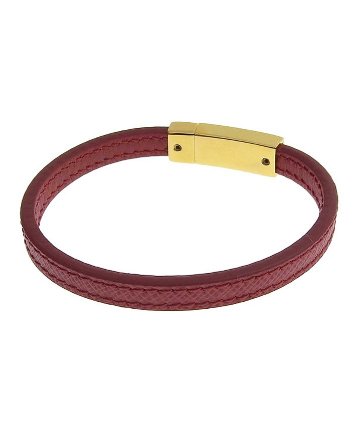 プラダ PRADA PRADA プラダ SAFFIANO レザー ブレスレット