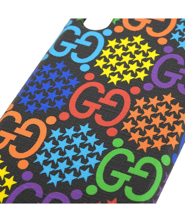 完売商品 GUCCI グッチ GGサイケデリック iPhoneXS MAXケース 完売商品 GUCCI グッチ GGサイケデリック iPhoneXS MAXケース