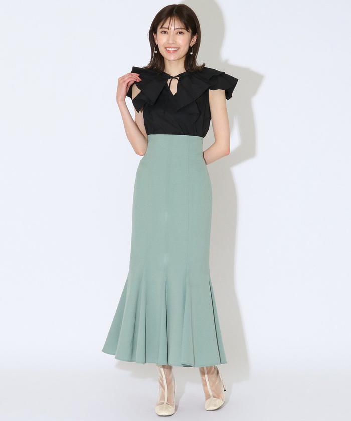 BIGフリルラッフル襟ブラウス(504766494) | AND COUTURE(AND