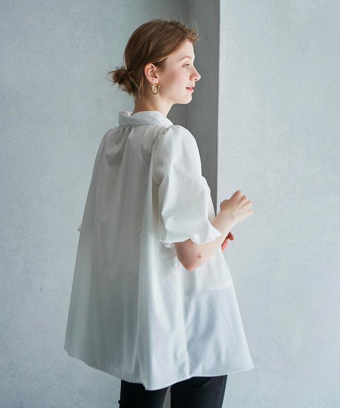 ニットビスチェ付きチュニックシャツ(504766495) | AND COUTURE