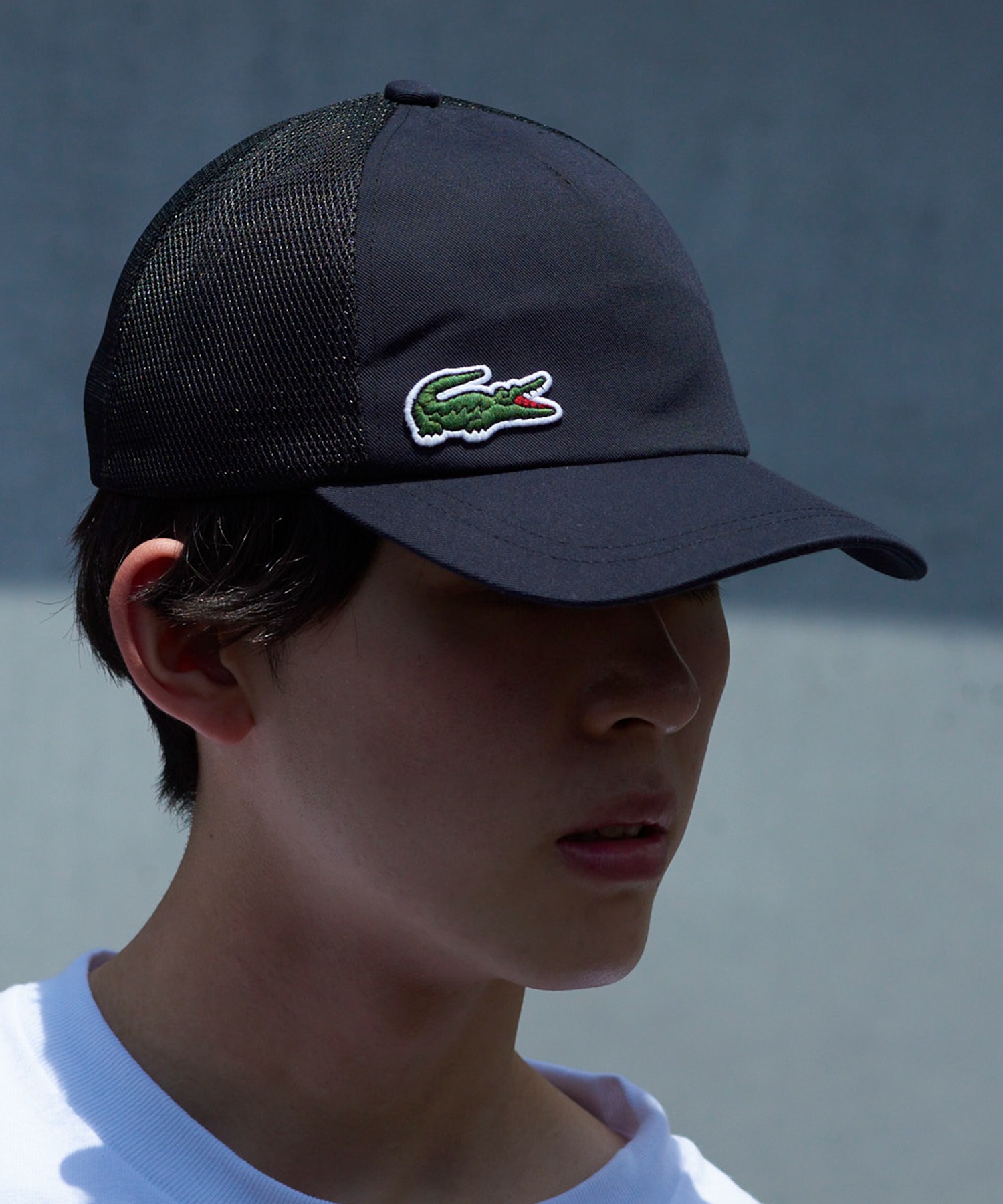 ラコステ LACOSTE 【LACOSTE】ラコステ ロゴ メッシュ キャップ