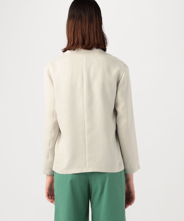 【美品】BALLSEY　ボールジィ ライトカルゼ ダブルブレスト ジャケット セール 40%OFF】ライトカルゼ ダブルブレストジャケット