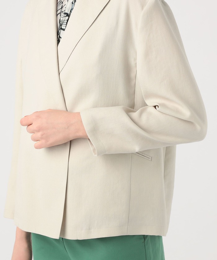 美品】BALLSEY ボールジィ ライトカルゼ ダブルブレスト ジャケット