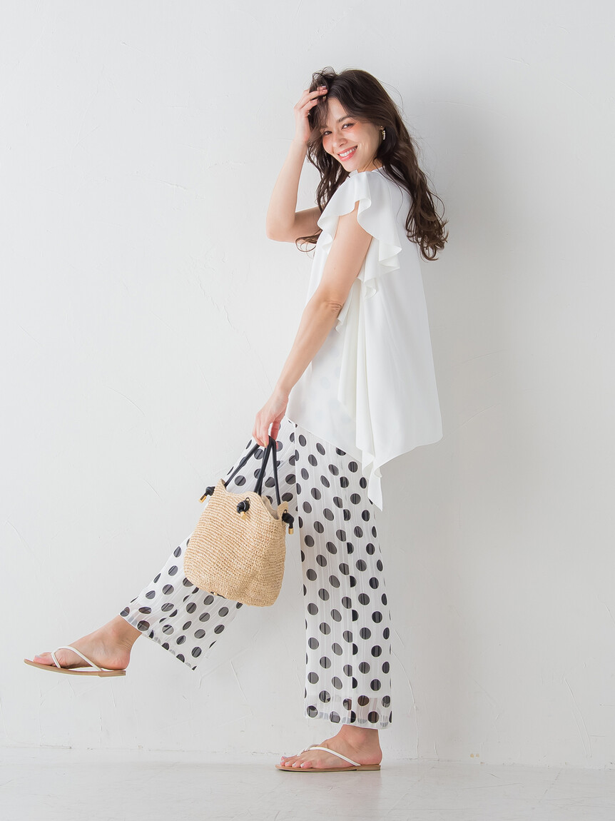 LUSSO Viaggio Blu プレスパンツ Viaggio Bluのパンツの商品一覧|レディースファッション通販のJ