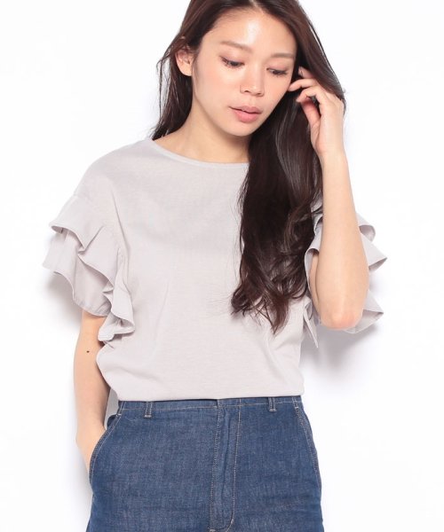 セール 袖フリル半袖t イング Ingni D Fashion