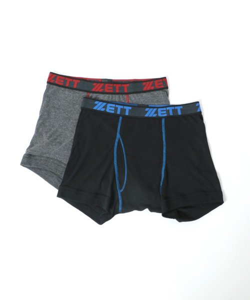 ZETT】ゼット 2Pセット ボクサーパンツ 2枚組/Men's underwear