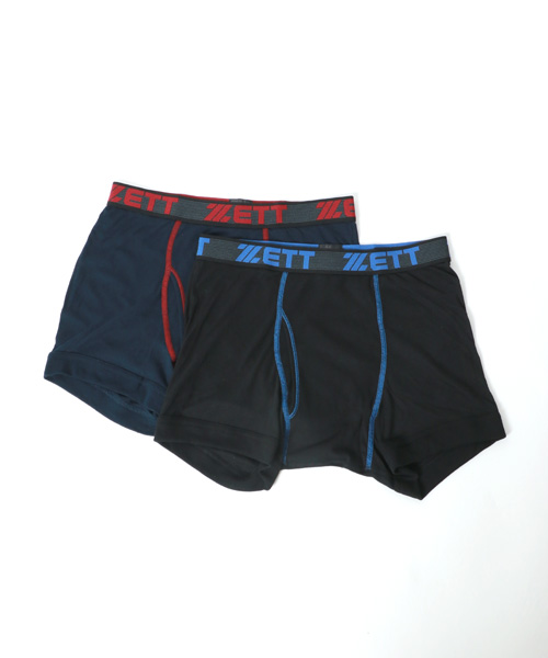 ZETT】ゼット 2Pセット ボクサーパンツ 2枚組/Men's underwear ZETT】ゼット 2Pセット ボクサーパンツ 2枚組/Men's underwear