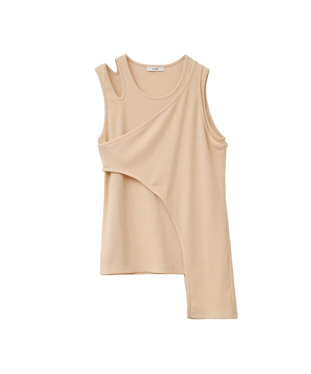 大人気アイテム CUT NUANCE 2WAY TOPS(504772217) fashion d - クラネ(CLANE) | トップス