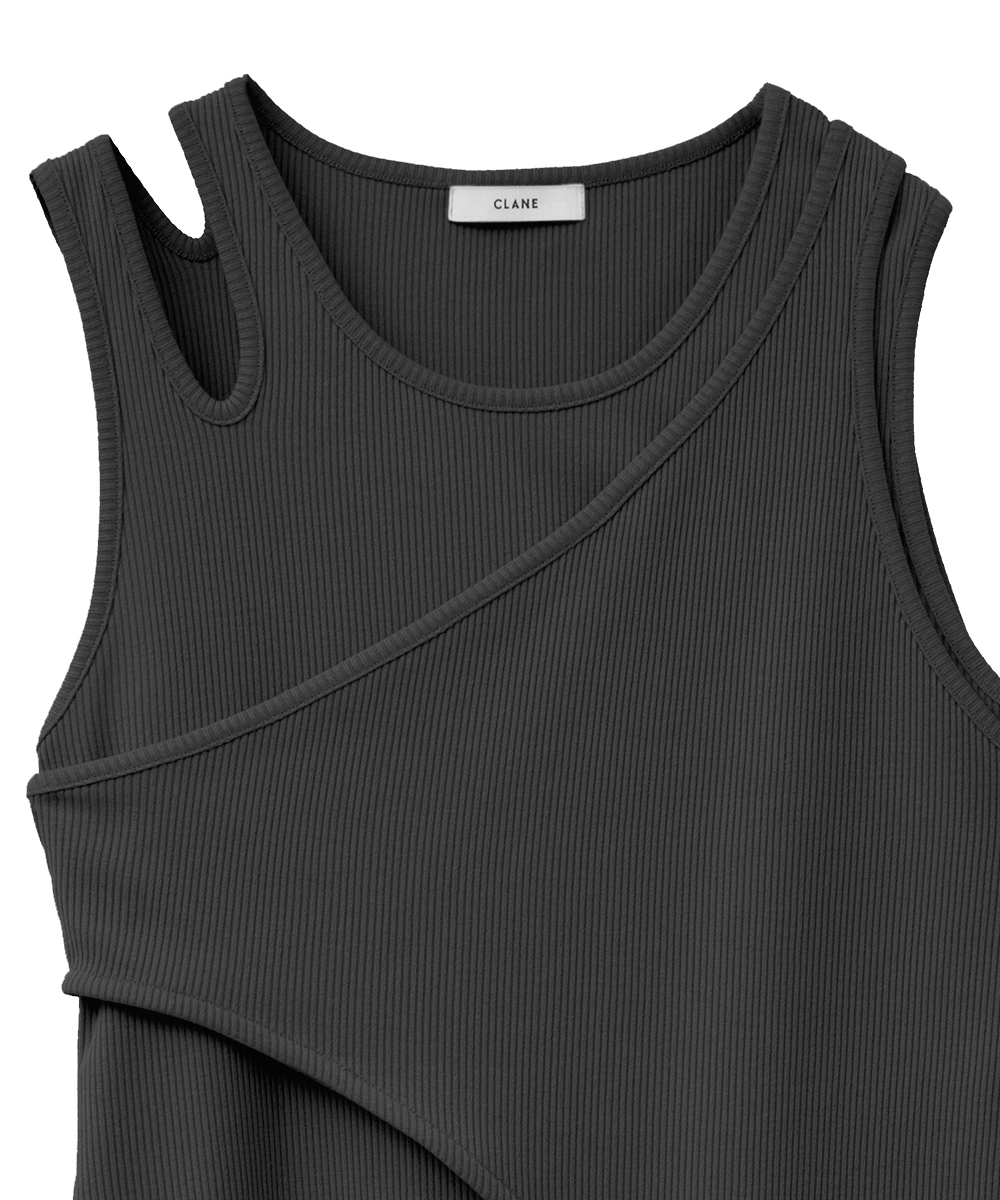 2WAY NUANCE CUT TOPS(504772217) | クラネ(CLANE) - d fashion