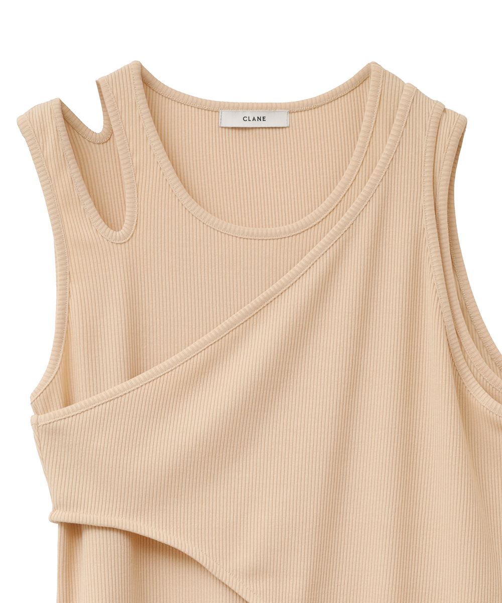 国内最安値！ 2WAY fashion d - クラネ(CLANE) | TOPS(504772217) CUT NUANCE トップス