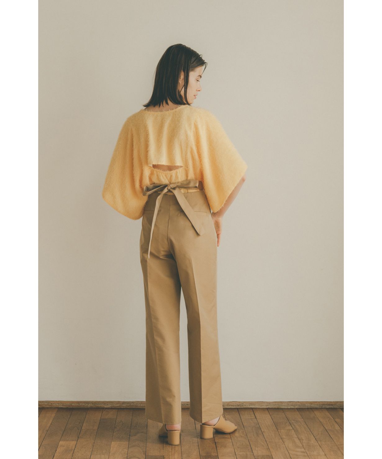 BACK RIBBON PANTS(504772218) | クラネ(CLANE) - d fashion