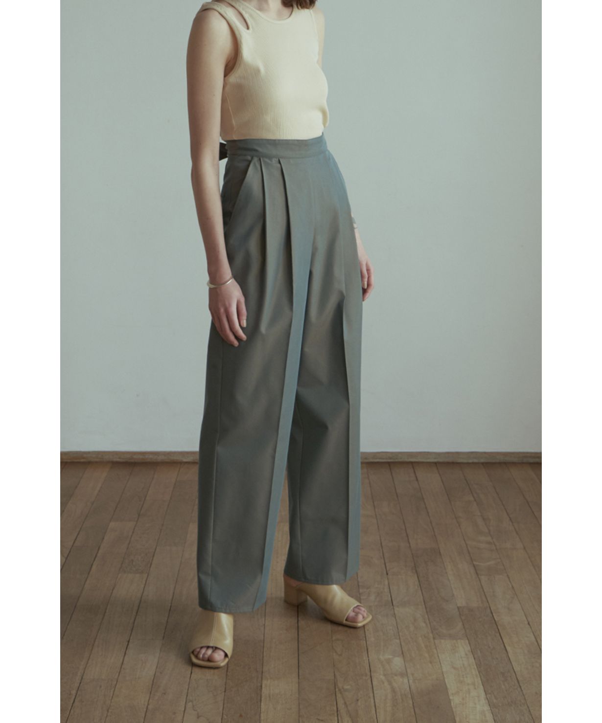 BACK RIBBON PANTS(504772218) | クラネ(CLANE) - d fashion