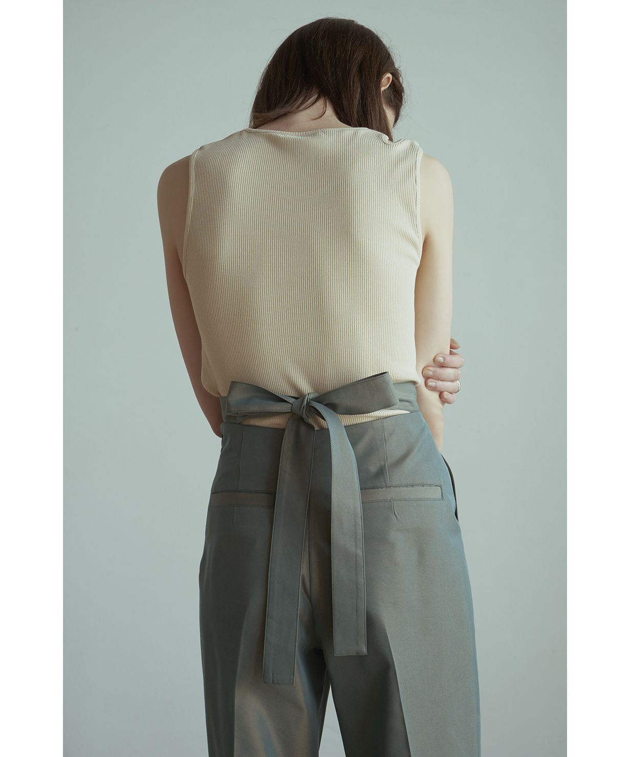 BACK RIBBON PANTS(504772218) | クラネ(CLANE) - d fashion