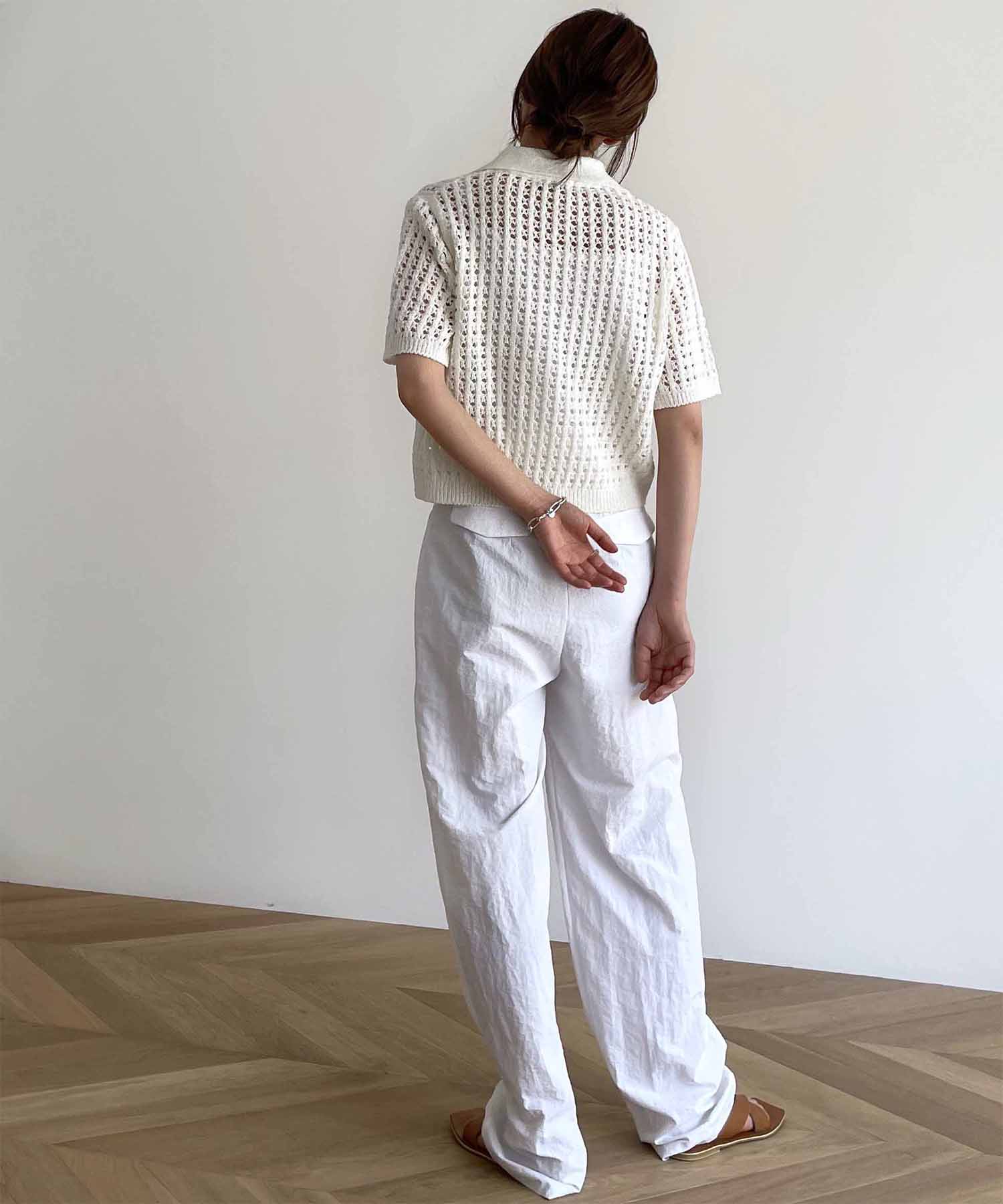 canal jean El mar フェザーハーフジップニット キャナルジーン CANAL JEAN El mar フェザーハーフジップニット